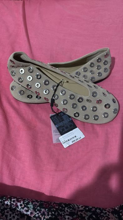 Balerini piele Massimo Duti