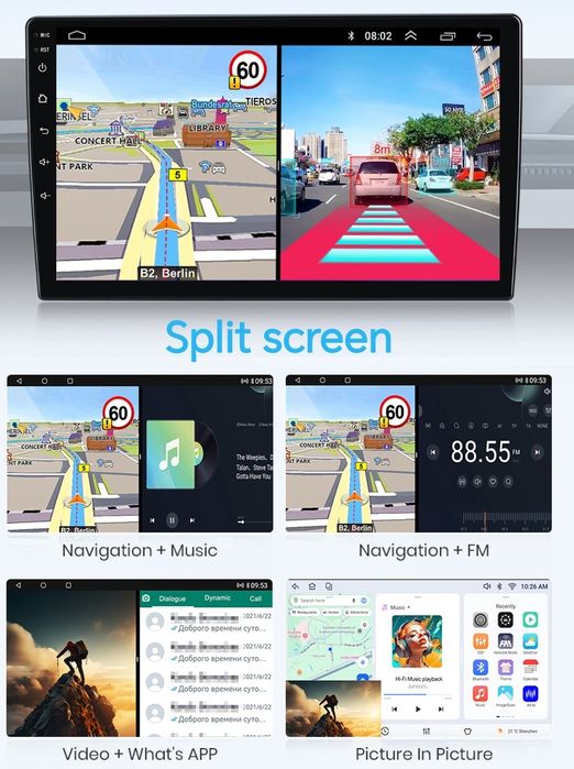 Navigatie Android dedicata pt.Mazda 2 /  CX-3 (2014-2021).
