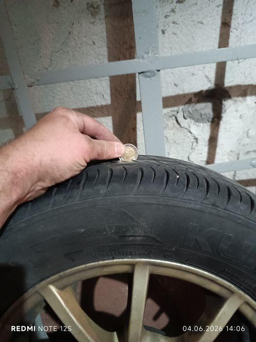 Джанти с гуми 14 за VW.