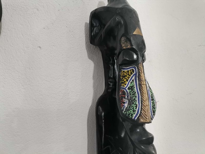 Африканска статуетка - Семейство