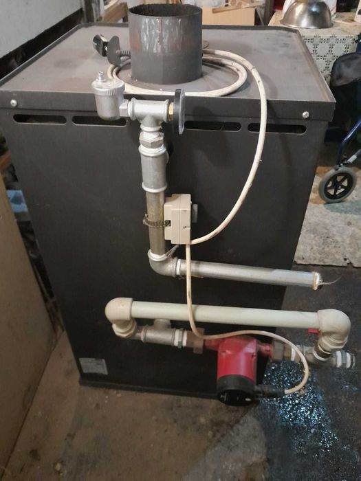 Камина ПРИТИ с водна риза  15+5 KW  с Фурна !