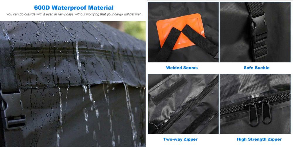 Sacosa porbagaj Capacitate 425L, Impermeabil, Nou!