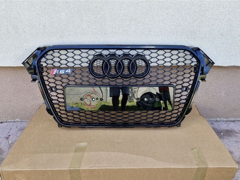 Grila centrala Audi A4 B8 facelift RS4 LOOK 2012-2015