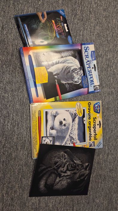 Seturi scratch art gravura