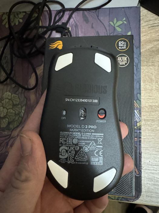 Glorious Model D2 Pro Wireless – ca nou, folosit o zi, cutie completa