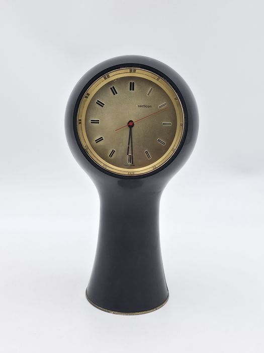 Ceas de masă Designer Mid-Century – Secticon Model T1, Angelo Mangiarotti, anii 1960