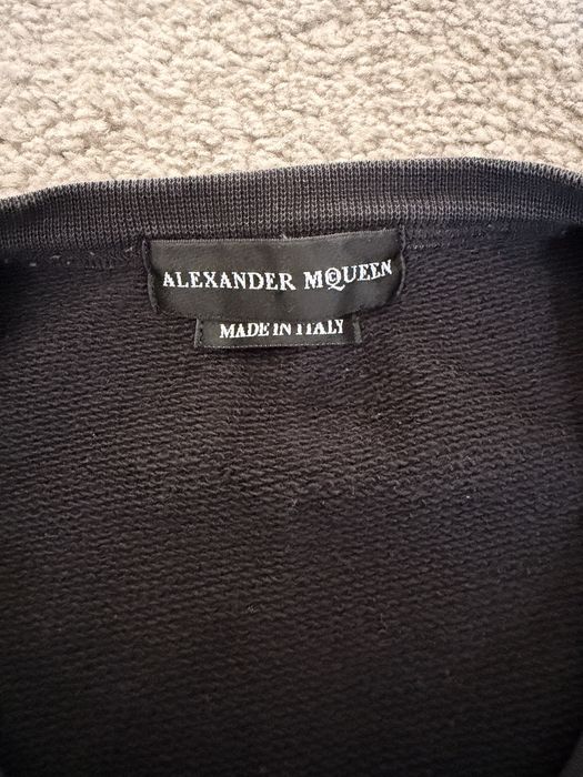 Оригинален мъжки суичър Alexander McQueen Pixel Skull