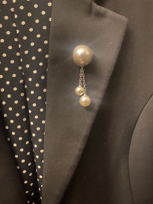 Брошки из искуственного жемчуга