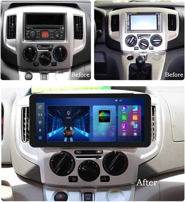 NISSAN NV200 2011/2018 9 "- андроид навигация, 9691