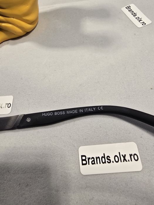 Promotie - Ochelari de soare BOSS, Black Frame, Mat, 802, made in Italy
