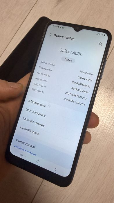 Samsung a03s nou nout