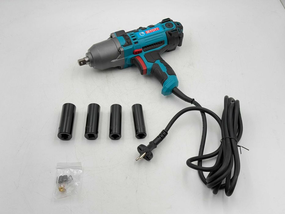 Ударный гайковерт Biyoti BYT-6318, 550Вт, 3700 об/мин, 520 Нм