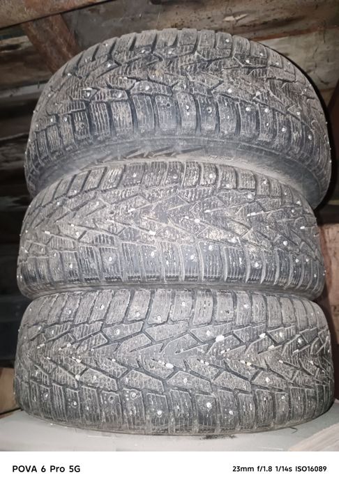 Шины зимние шипы Nokian Nordman 7