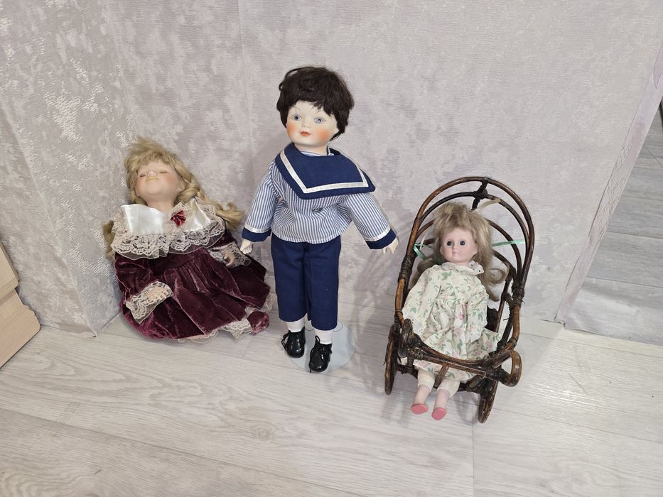 Куклы коллекционные фарфоровые