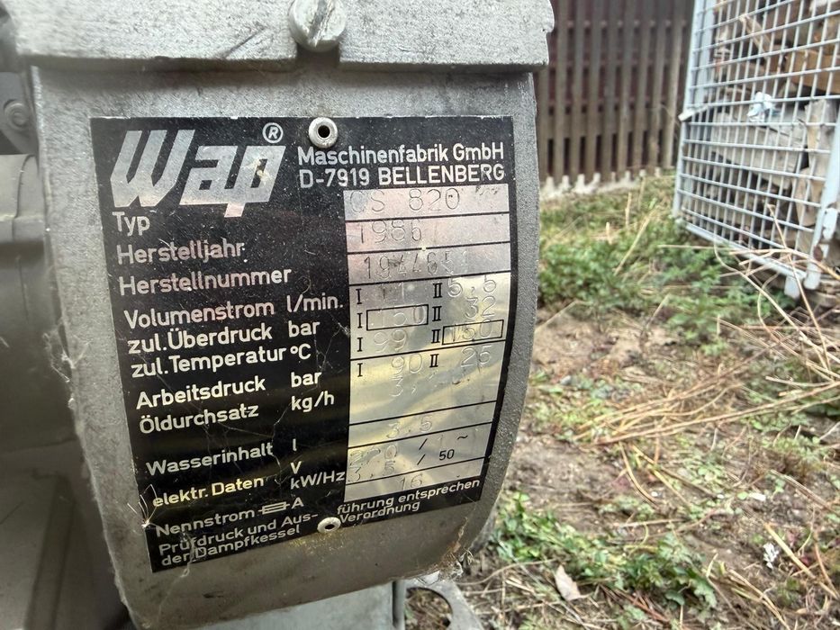 Vand utilaj de spalat cu presiune apa rece/calda, WAP