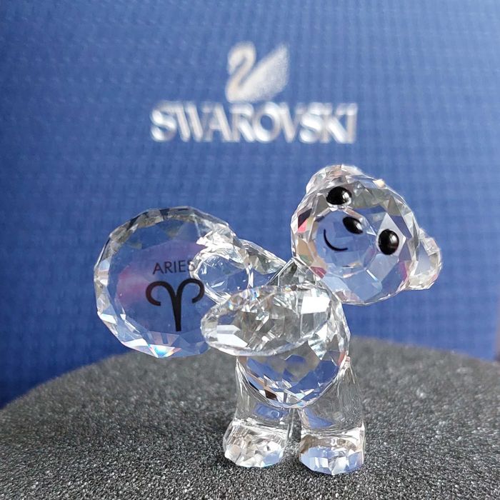 Талисман кристално мече Kris Bear SWAROVSKI зодия Овен