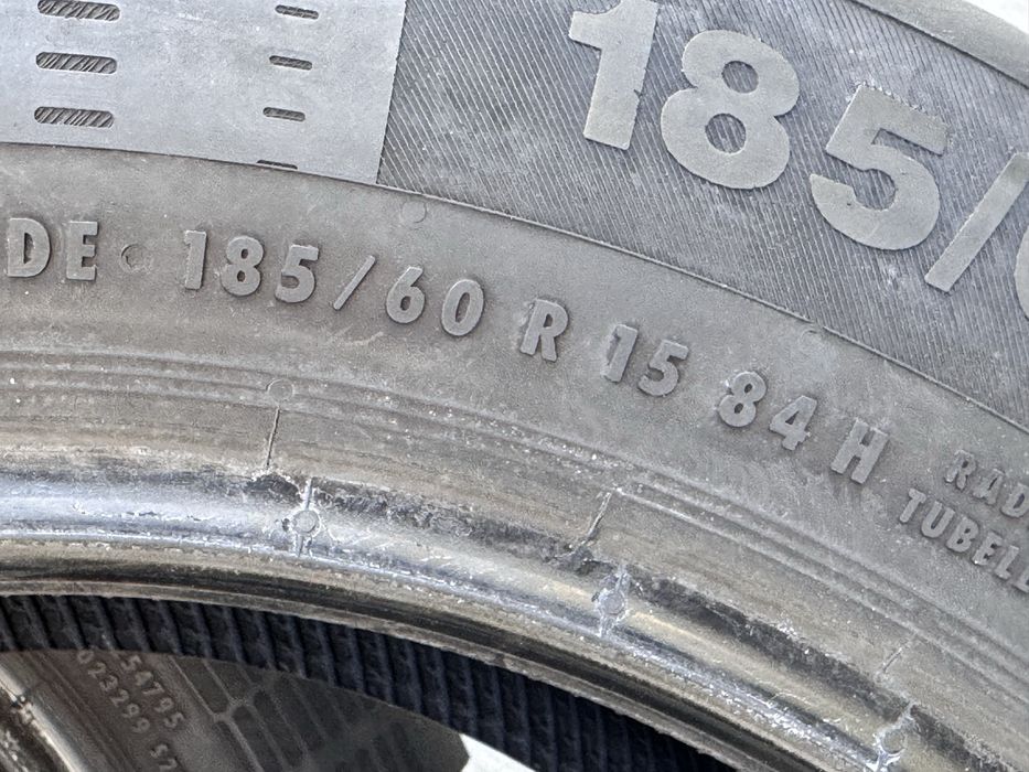 185/60/ R15 Continental EcoContact5 4бр летни
