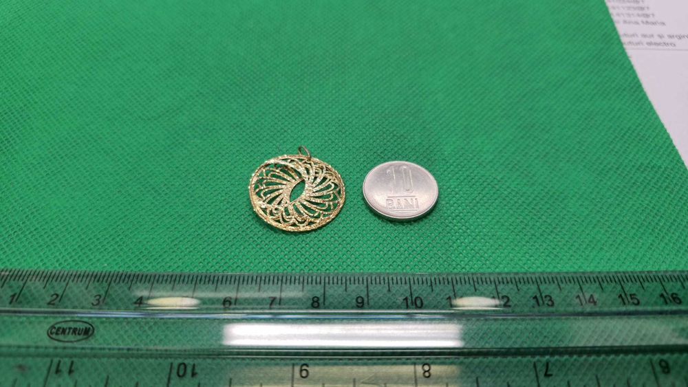 Medalion aur 14k 1.46gr (AG.7)