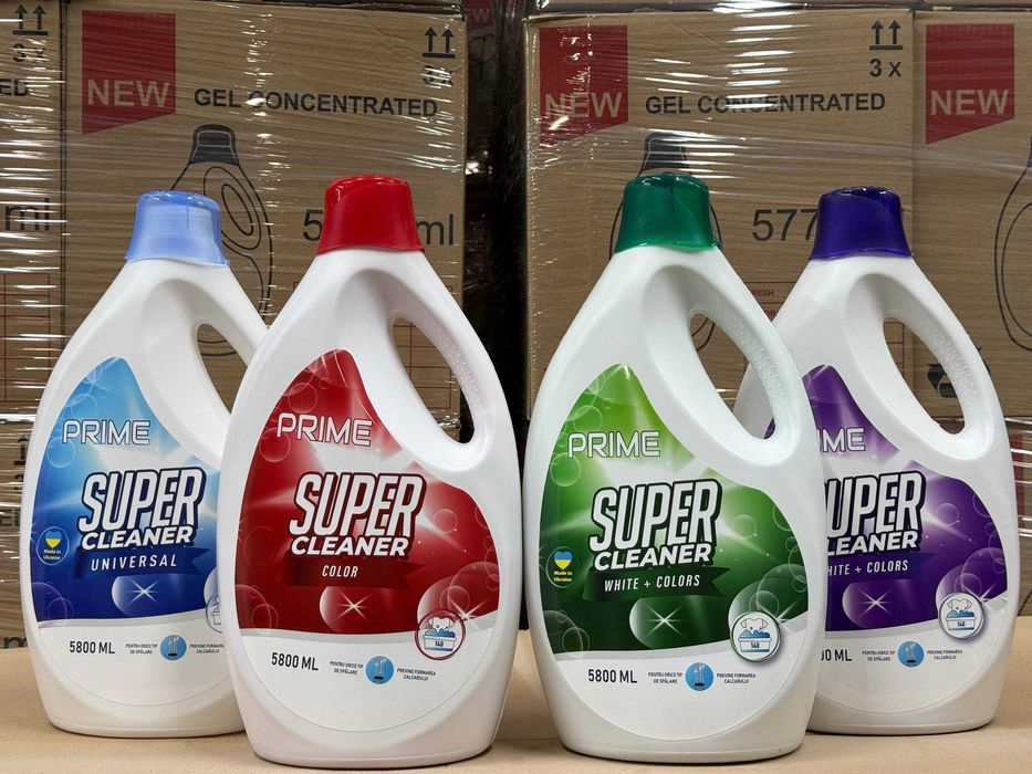 Detergent lichid rufe (0,5L - 6L) - Preț de Producător (En-gros)