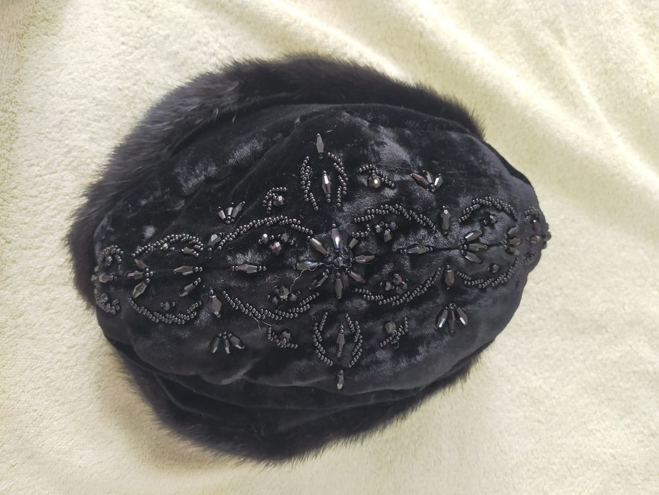 Этно шапка с норкой