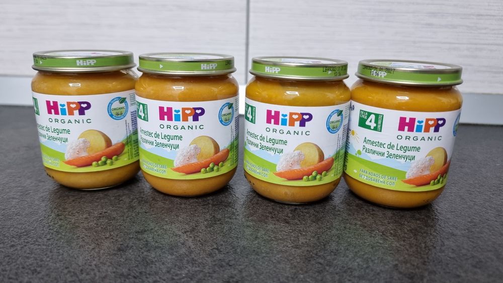HiPP Organic Amestec de Legume 4 buc