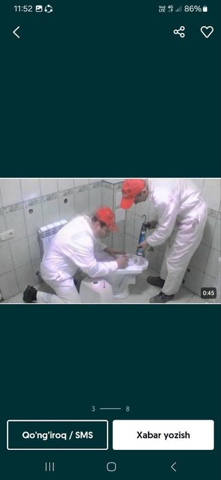 Kanalizatsiya tarmoqlarini tozalash 24/7