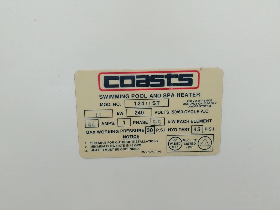 Водонагреватель для бассейна