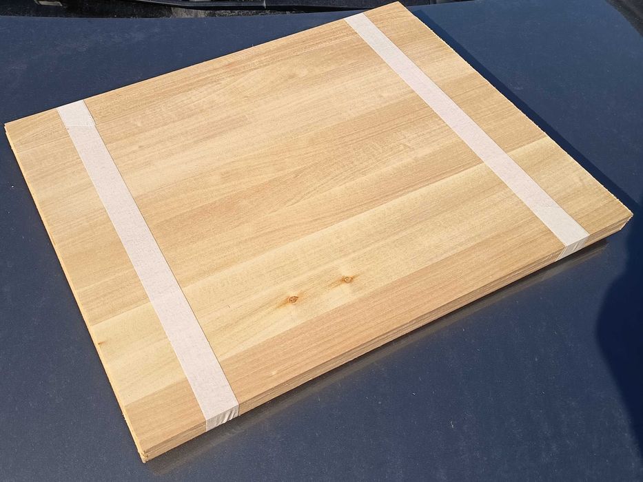 Set 6 buc. placaj calitate Lemn Natural de tei, laserabil, 400x400x4mm