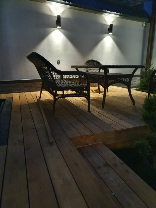 Терасная доска из Сибирской листвинитсы