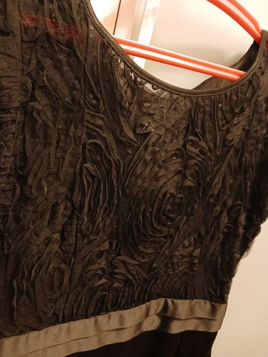 Платье чёрное праздничное