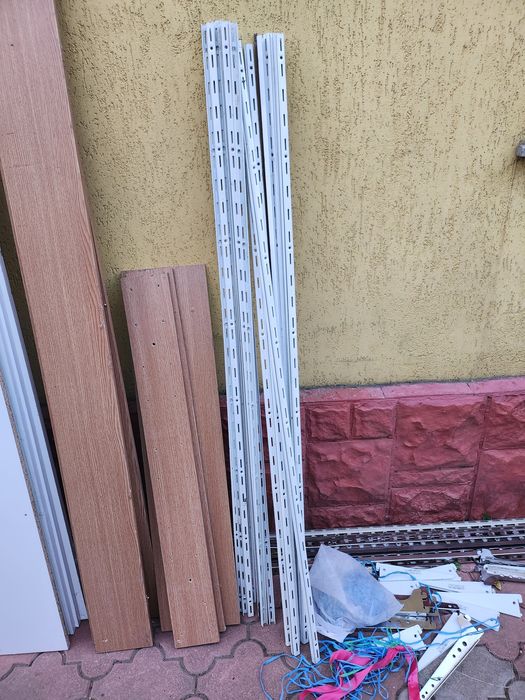 Polite pal melaminat, consola raft,profil perforat