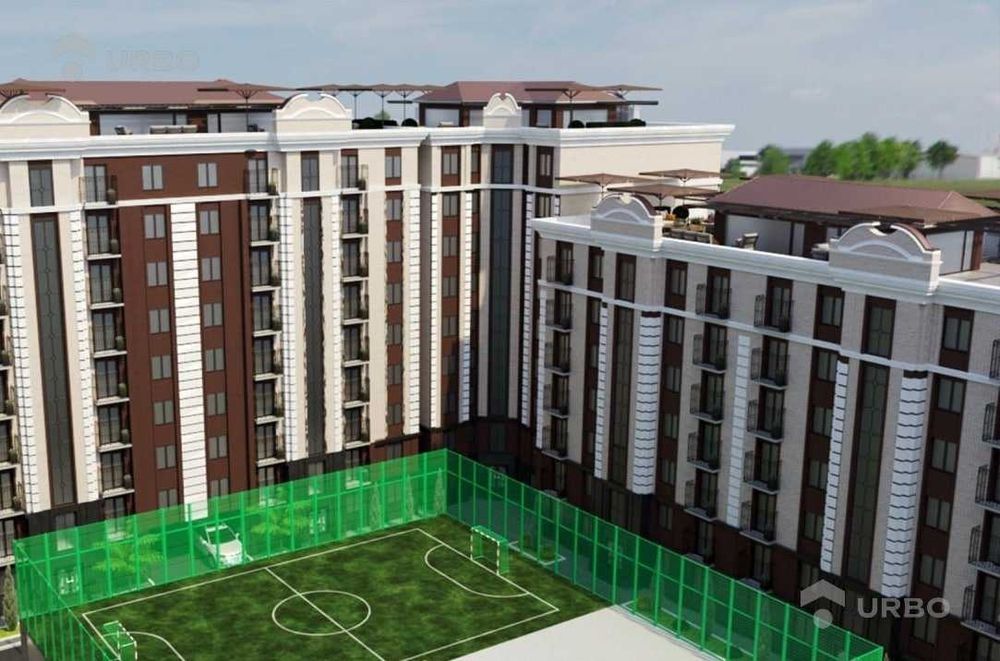 2х комнат квартира жк Nice Village Рохат круг! Продажа коробка.  США