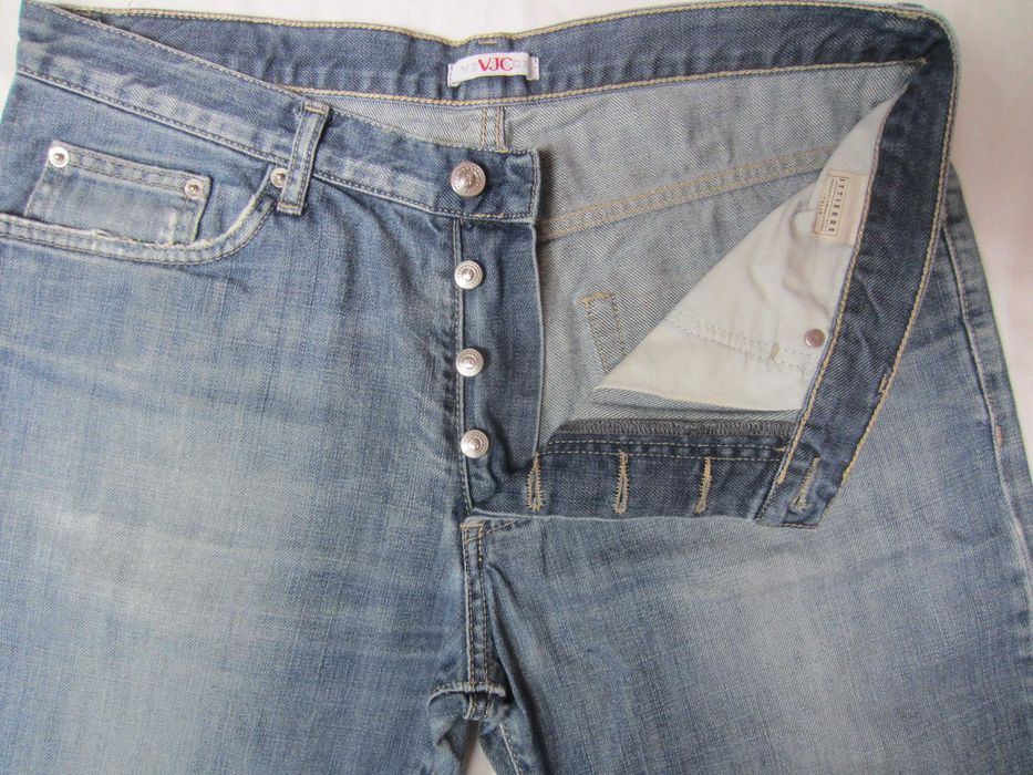 Blugi Versace,W31 L32,Talie=86cm,Lung=106cm, croiala dreapta