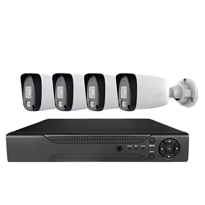 Професионален комплект за сигурност с 4 камери IP67 YL-806B