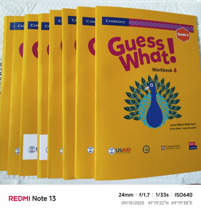 Guess What- Ingliz tili darsliklari