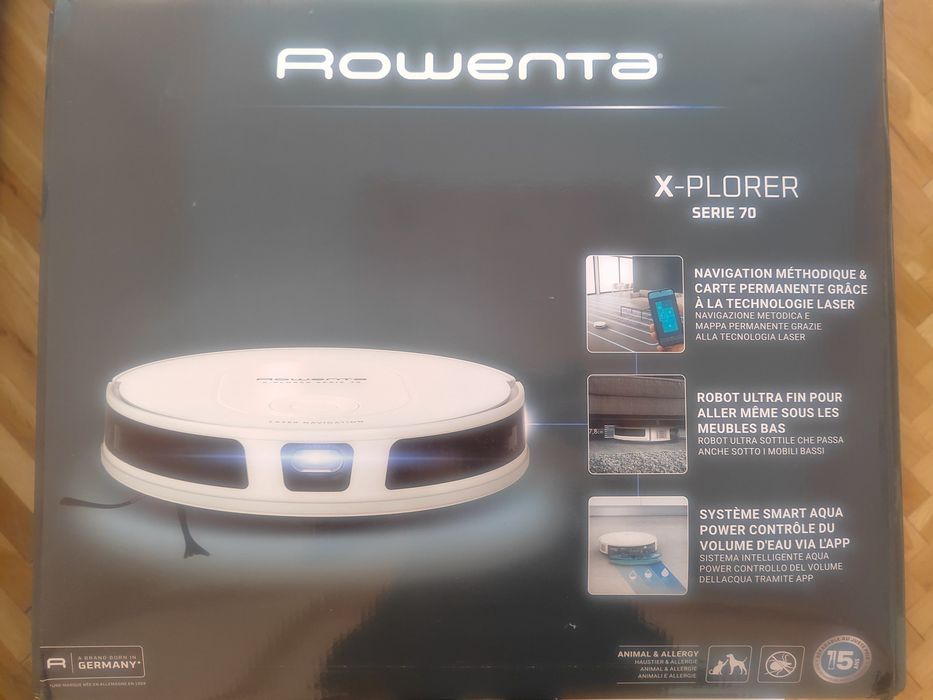 Прахосмукачка робот  ROWENTA X-PLORER SERIE 70
