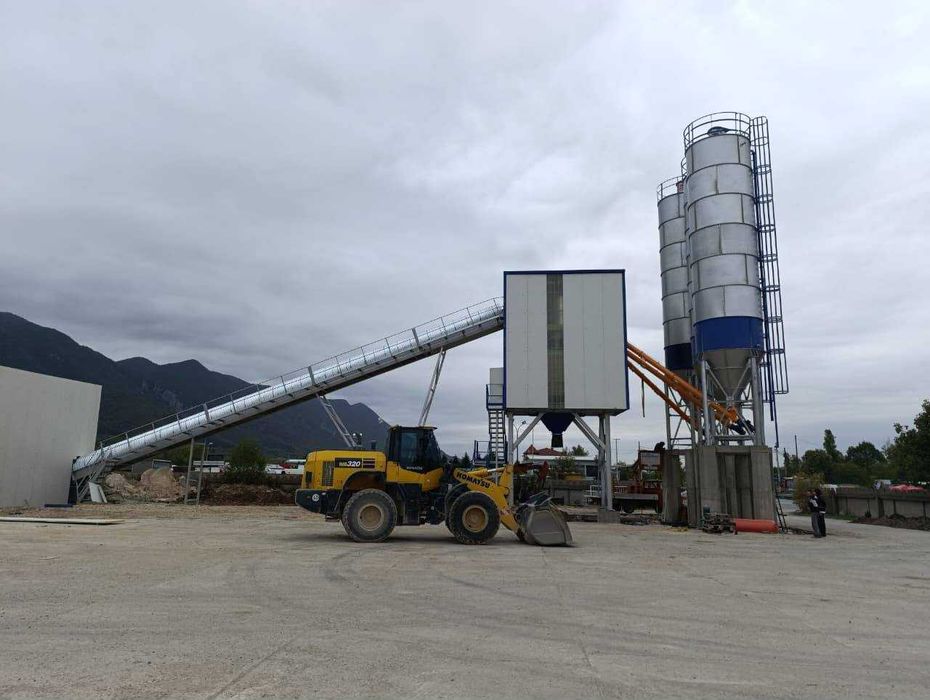 BSU-120 statsionar beton zavodi (Turkiya) – soatiga 120 m³