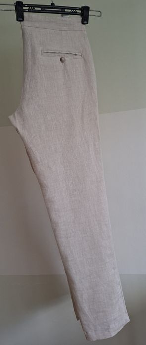 Льняные брюки от Zara Man