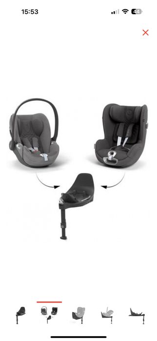 Продается база Cybex Cloud TI size 0/1