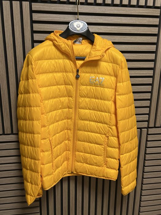 EA7 Emporio Armani: Light Down Hooded -Преходно яке пух- SM / Оригинал