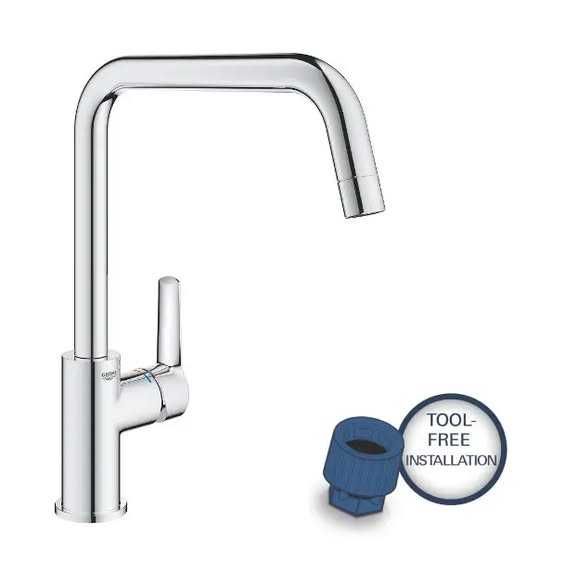 Grohe QuickFix Start - Baterie chiuvetă, crom