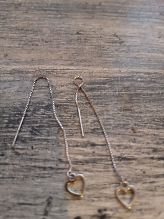 Сребърни обеци 925