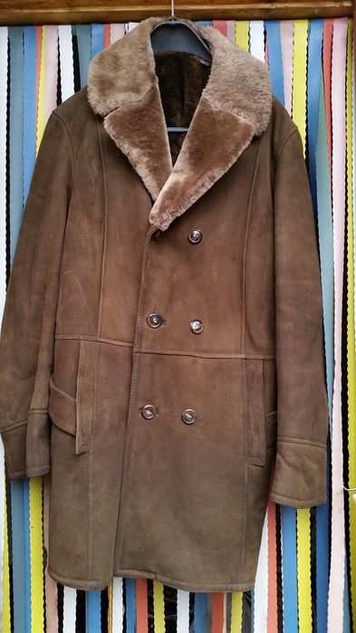 Vând cojoc tip Alain Delon din piele/blană naturală