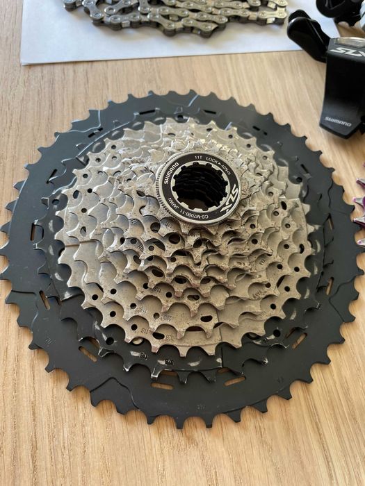 Комплект Shimano Deore XT-SLX, Race Face 11ск цял групсет-монтаж