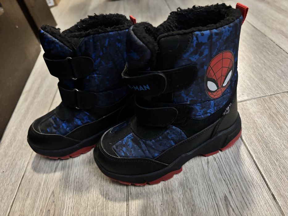 Детски топли ботуши на спайдърмен