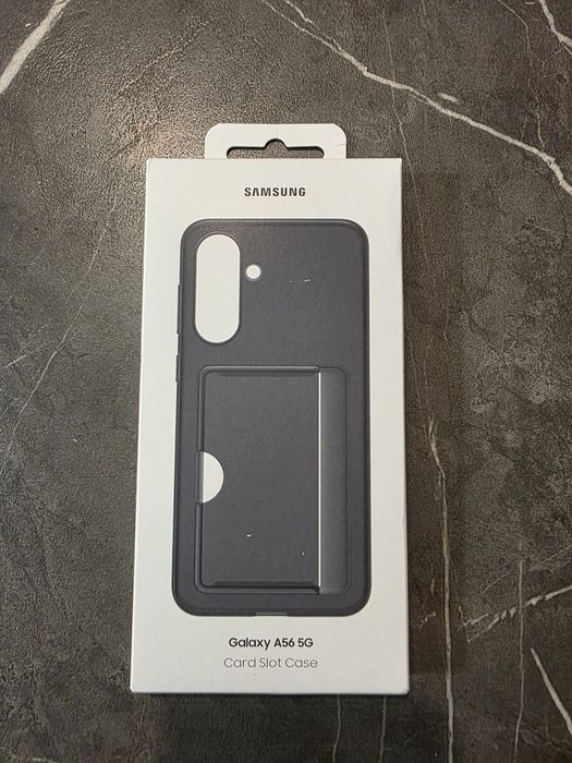 Husa originala Samsung Galaxy A56 5G - Card Slot Case Black