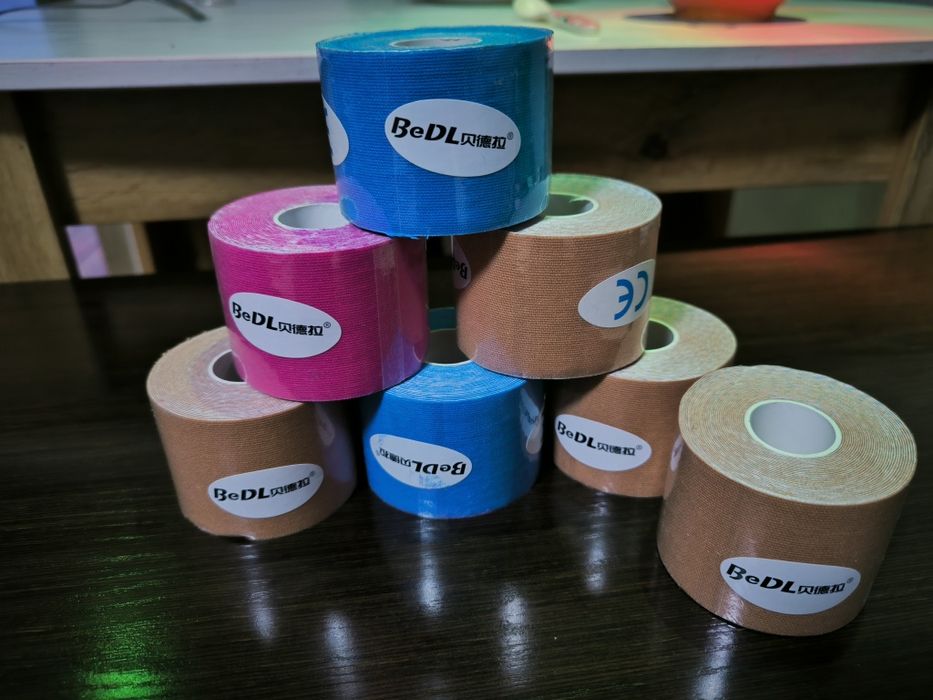 Кинезио тейпы для лица и тела ,Kinesio lenta,sport plastir