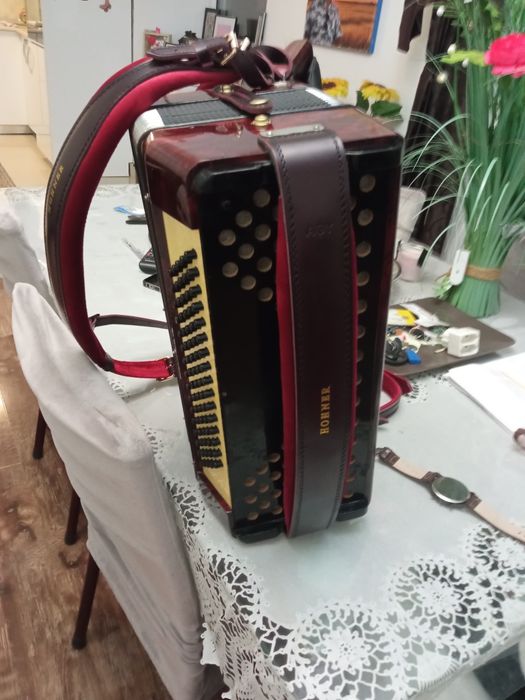 Acordeon 80 de bași in sita