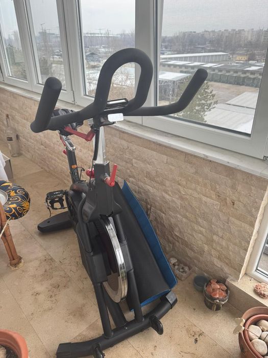 Bicicleta cylcing spinning Domyos VS 900 volanta dubla