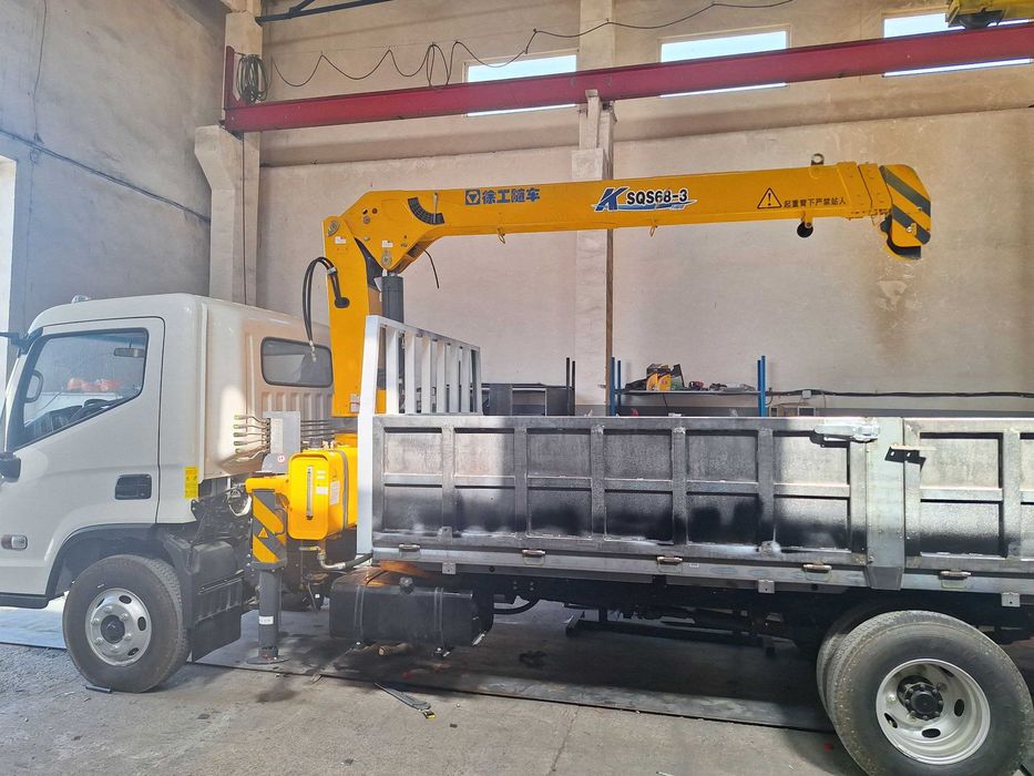 Кран манипулятор ўрнатиш [Шассисиз]. 3,2Т. 5Т. 7Т. 10Т. 12T. 16T.